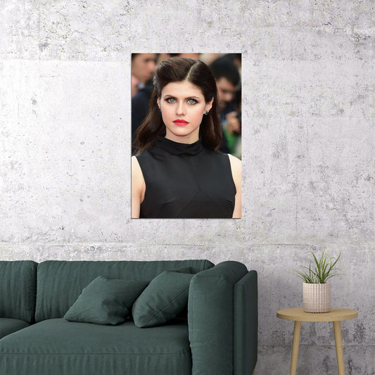 Alexandra Daddario Cinema Actor Artist Star Poster Wall Art Print Home Wall Decor - xonomax