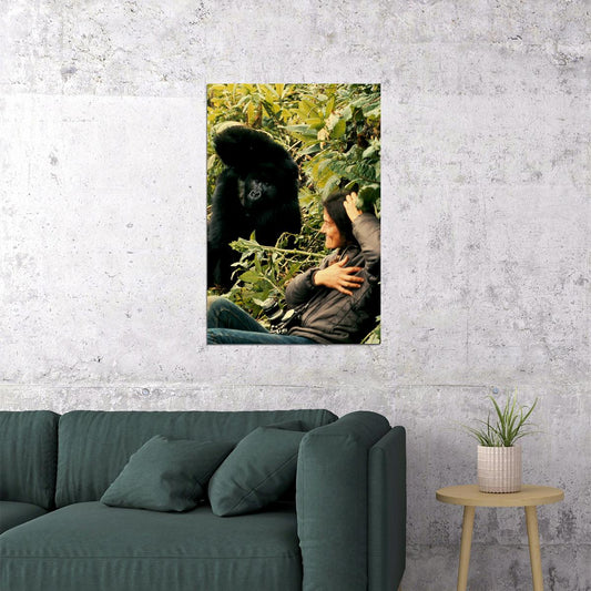 Gorillas In The Mist Vintage Movie Cinema Poster Wall Art Print Home Wall Decor - xonomax
