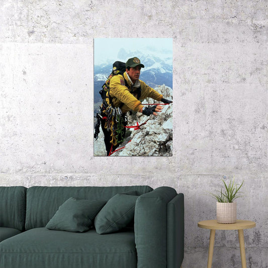 Cliffhanger Vintage Adventure Movie Poster Wall Art Print Home Wall Decor - xonomax