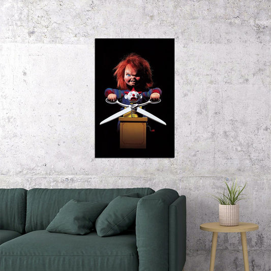 Childs Play 2 Vintage Classic Horror Movie Poster Wall Art Print Home Wall Decor - xonomax