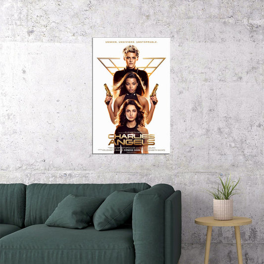 Charlie's Angels Vintage Classic Action Movie Poster Wall Art Print Home Wall Decor - xonomax