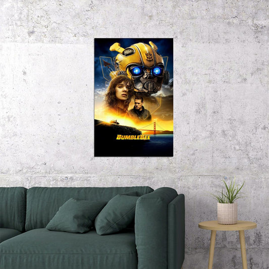 Bumblebee Vintage Classic Adventure Movie Poster Wall Art Print Home Wall Decor - xonomax