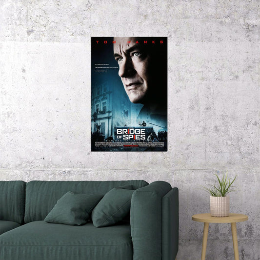 Bridge Of Spies Vintage Thriller Movie Poster Wall Art Print Home Wall Decor - xonomax