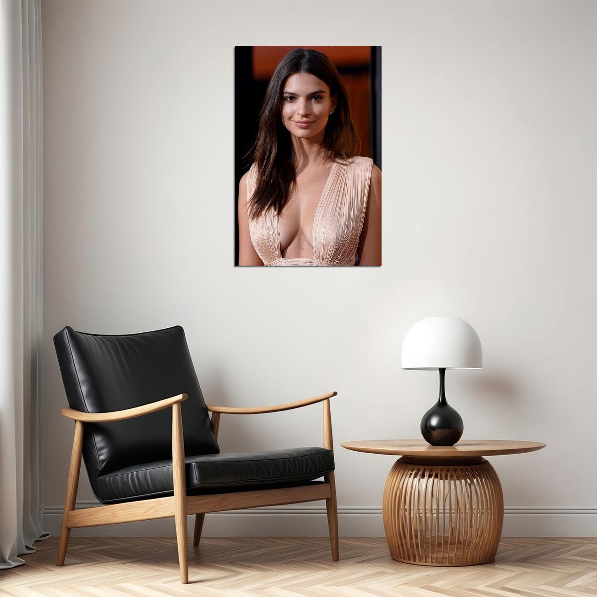 Emily Ratajkowski Actor Actress Hot Model Poster Wall Art Print Home Wall Decor - xonomax