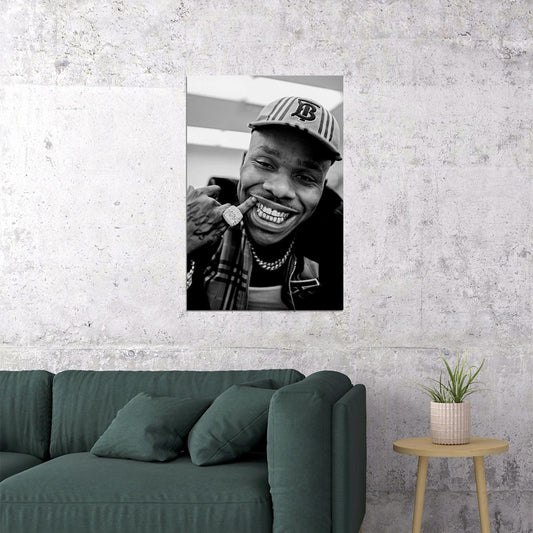 Dababy Singer Hip Hop Rapper Rap Music Poster Wall Art Print Home Wall Decor - xonomax