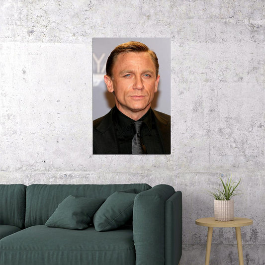 Daniel Craig Hollywood Celebrity Movie Star Actor Poster Wall Art Print Home Wall Decor - xonomax