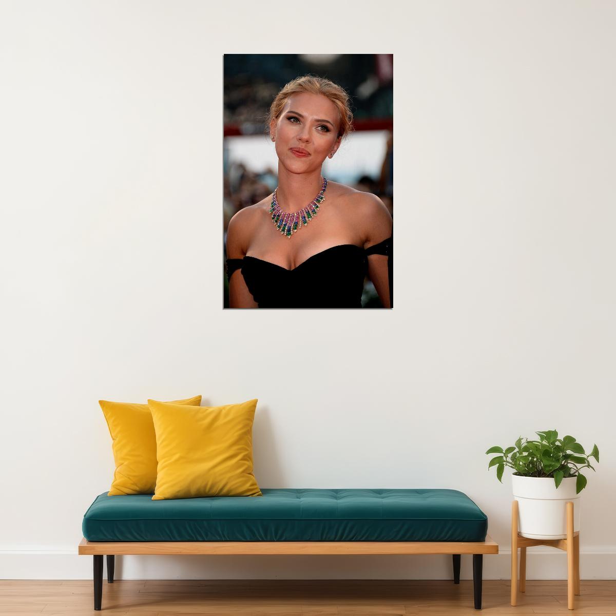 Scarlett Johansson Hollywood Celebrity Movie Star Poster Wall Art Print Home Wall Decor - xonomax