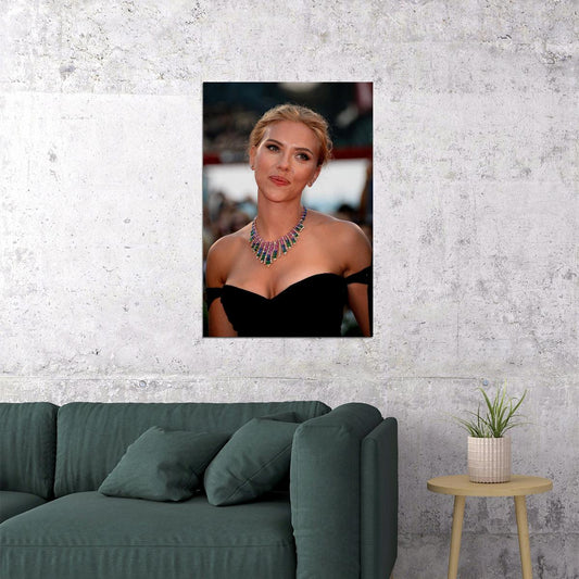 Scarlett Johansson Hollywood Celebrity Movie Star Poster Wall Art Print Home Wall Decor - xonomax