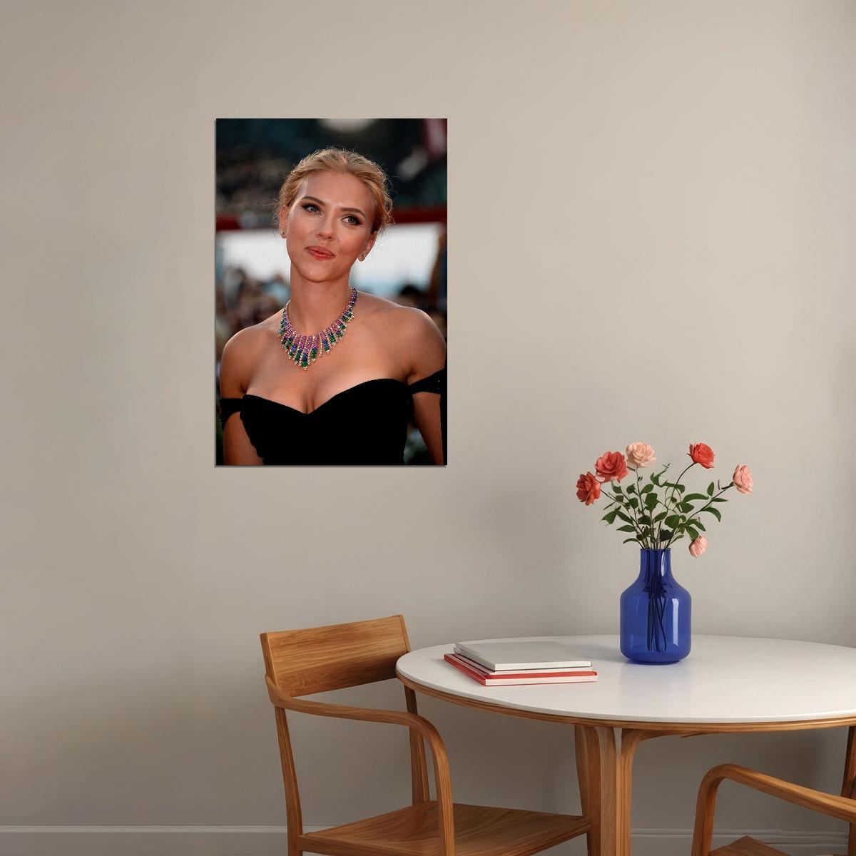 Scarlett Johansson Hollywood Celebrity Movie Star Poster Wall Art Print Home Wall Decor - xonomax