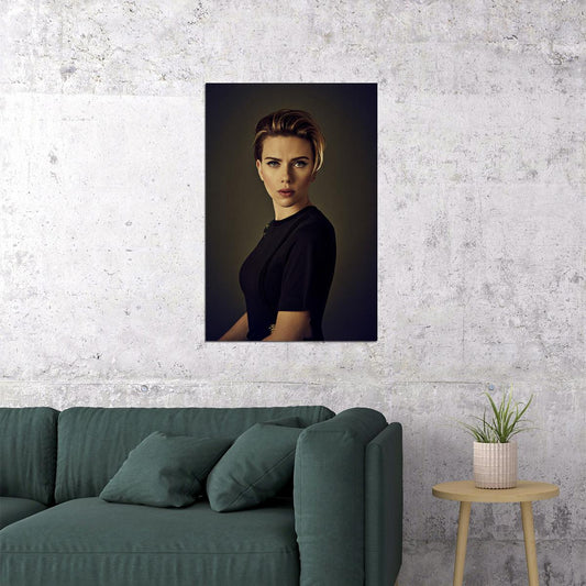 Scarlett Johansson Hollywood Celebrity Actor Star Poster Wall Art Print Home Wall Decor - xonomax