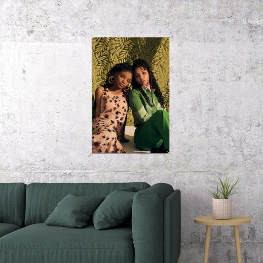 Chloe Halle Celebrity Tv Music Group Singer Poster Wall Art Print Home Wall Decor - xonomax