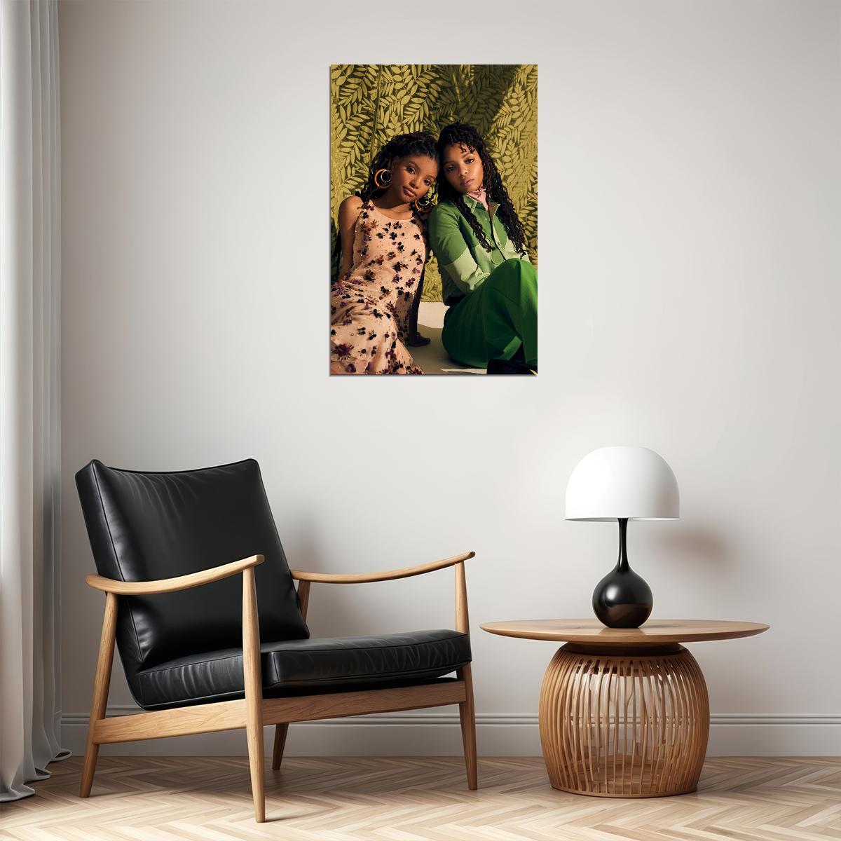 Chloe Halle Celebrity Tv Music Group Singer Poster Wall Art Print Home Wall Decor - xonomax
