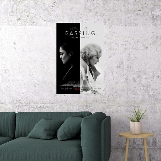 Passing Movie 2021 Drama Adventure Poster Wall Art Print Home Wall Decor - xonomax