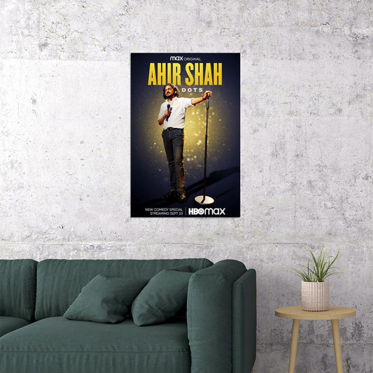 Ahir Shah Dots Movie 2021 Comedian Event Poster Wall Art Print Home Wall Decor - xonomax