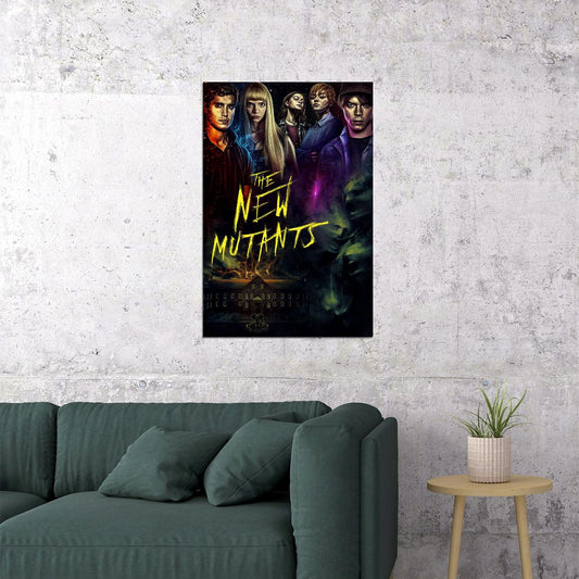 The New Mutants Movie Adventure Horror Characters Poster Wall Art Print Home Wall Decor - xonomax