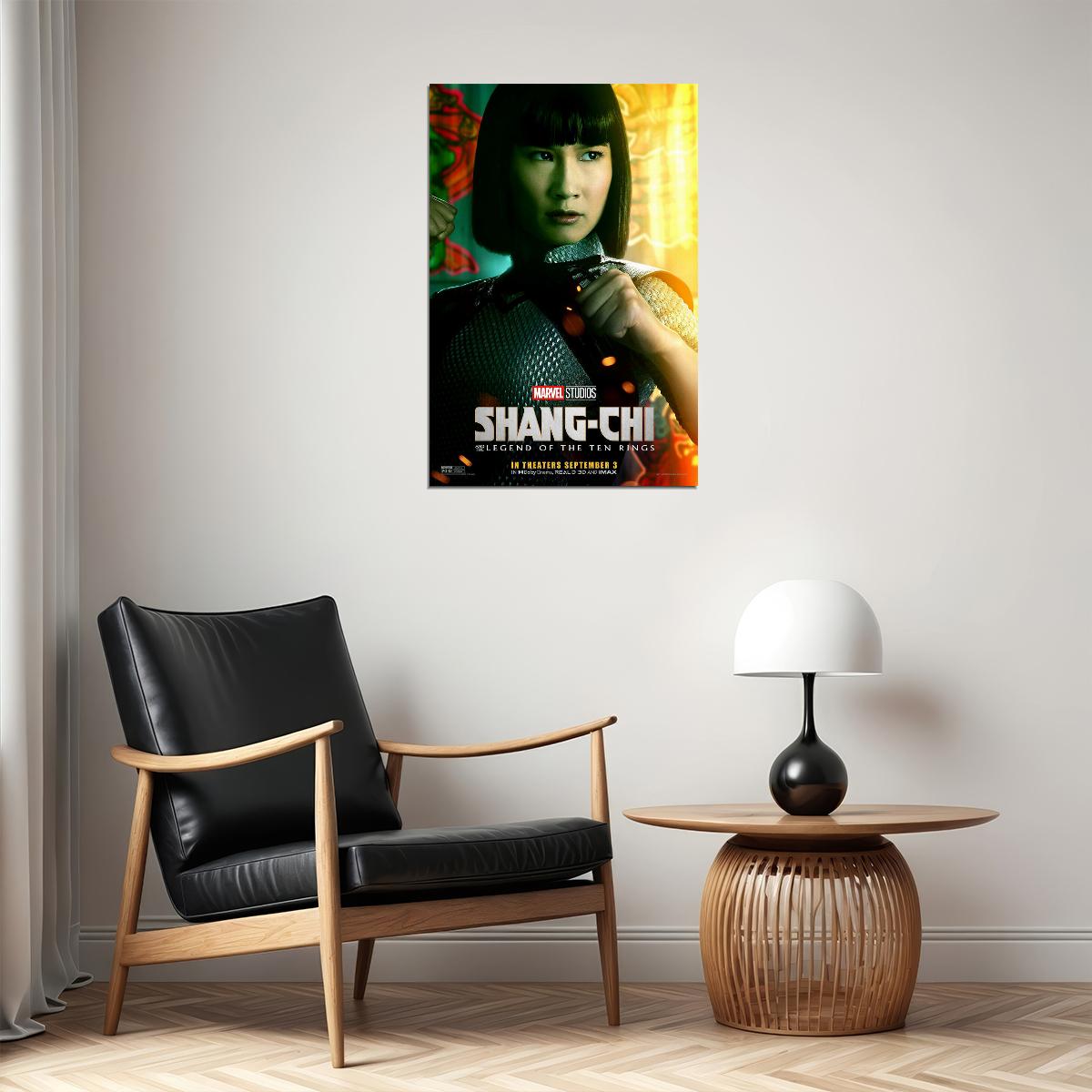 Shang Chi And The Legend Of The Ten Rings Movie Fight Poster Wall Art Print Home Wall Decor - xonomax
