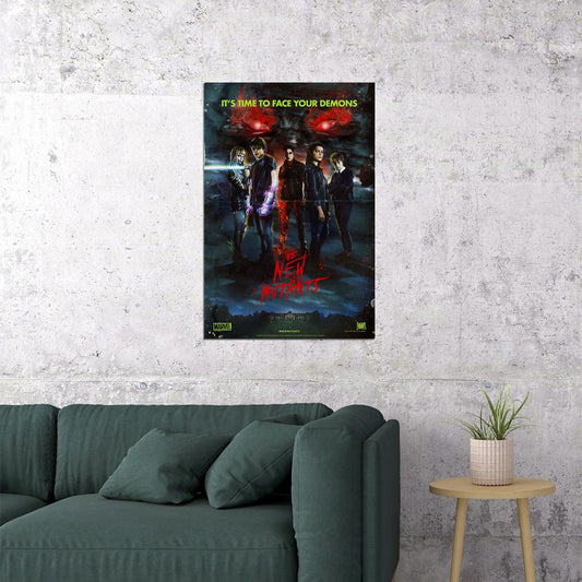 The New Mutants Movie Adventure Horror Action Poster Wall Art Print Home Wall Decor - xonomax