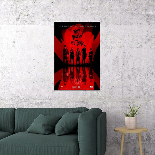 The New Mutants Movie Horror Action Mystery Poster Wall Art Print Home Wall Decor - xonomax