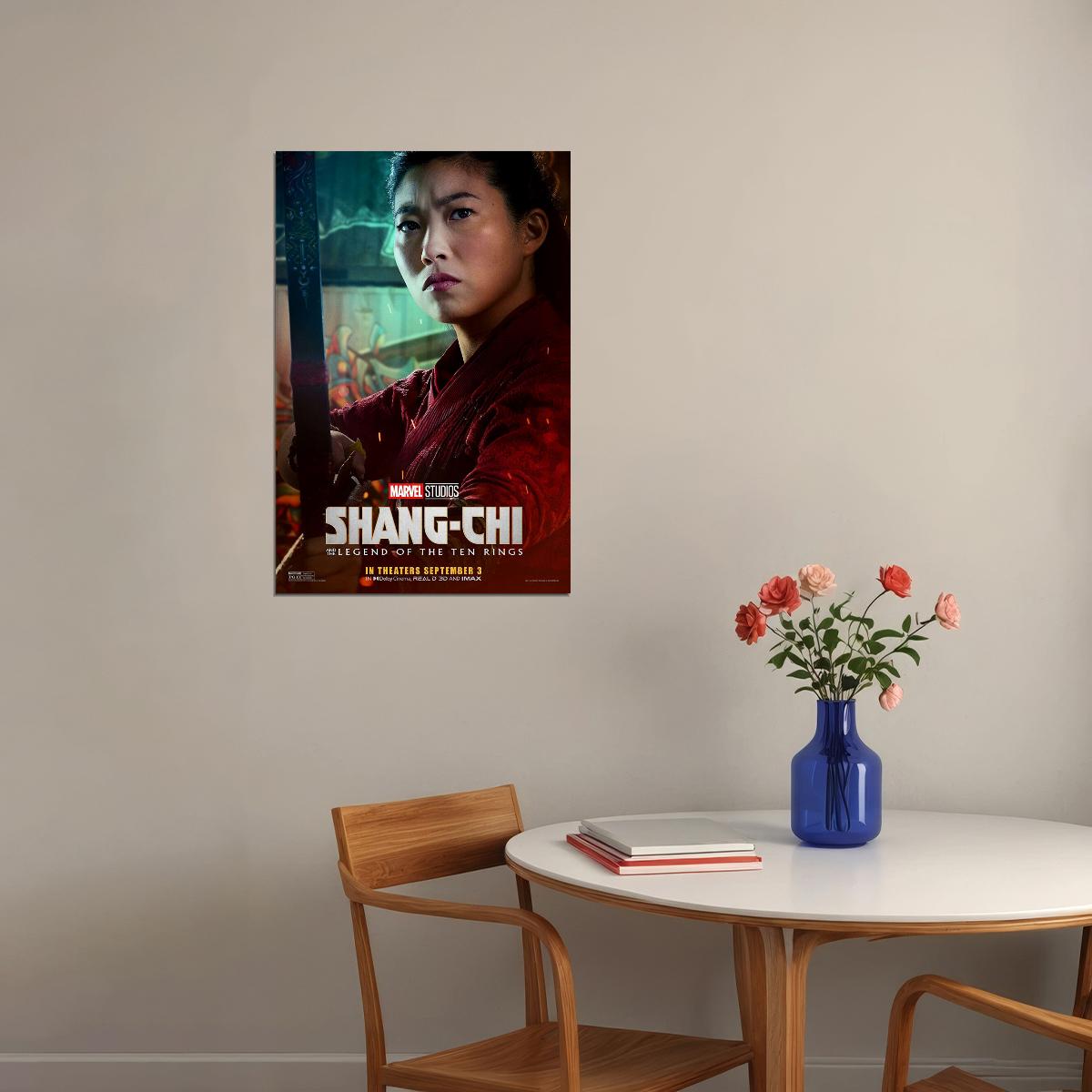 Shang Chi And The Legend Of The Ten Rings Movie Heroes Poster Wall Art Print Home Wall Decor - xonomax