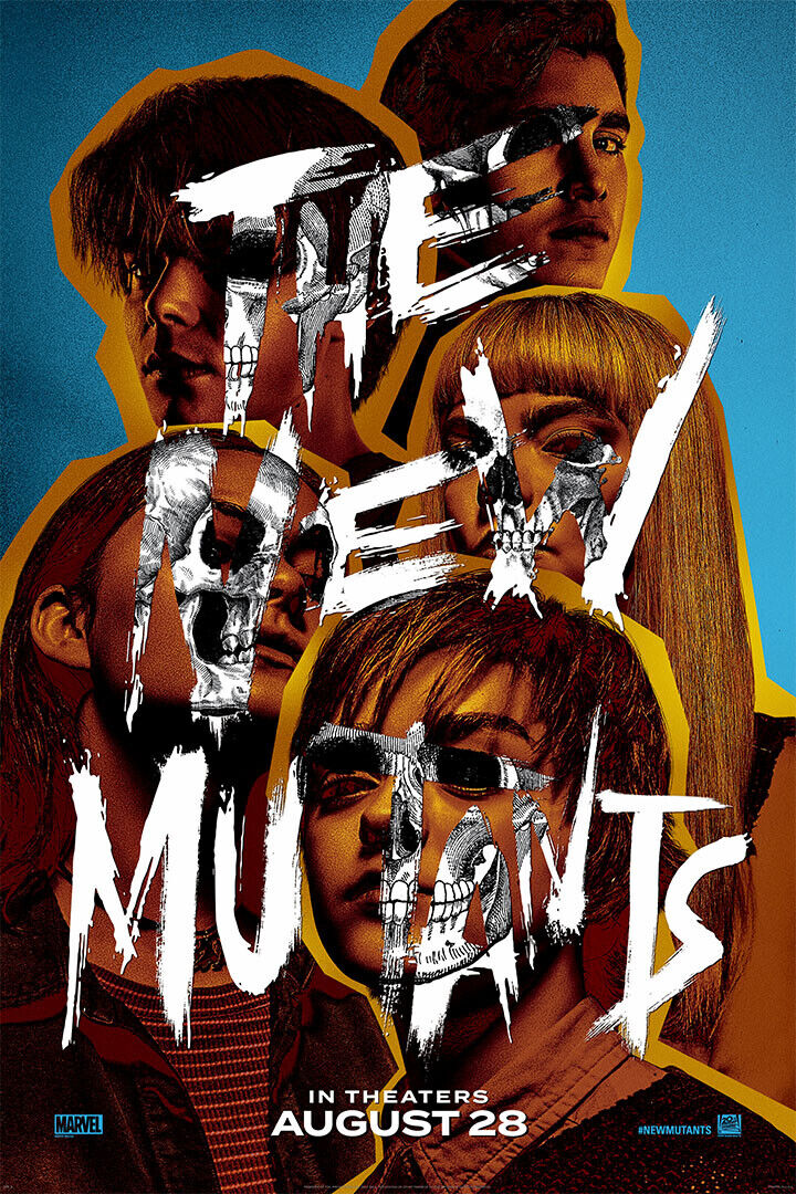 The New Mutants Movie Action Mystery Horror Poster Wall Art Print Home Wall Decor - xonomax