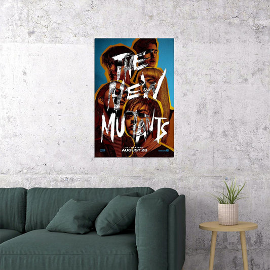 The New Mutants Movie Action Mystery Horror Poster Wall Art Print Home Wall Decor - xonomax