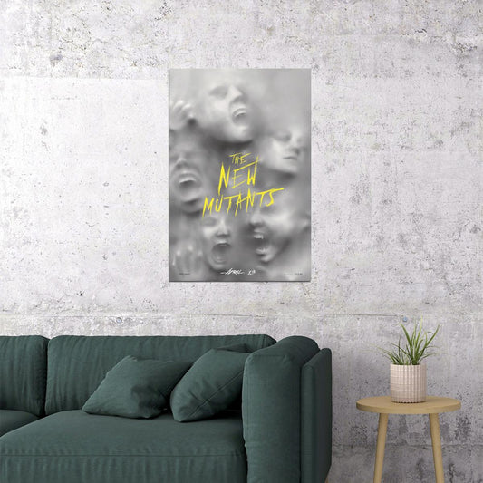 The New Mutants Movie Horror Action Mystery Poster Wall Art Print Home Wall Decor - xonomax