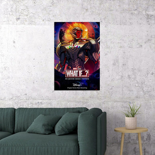 What If...? Full Character Movie 2021 Robot Poster Wall Art Print Home Wall Decor - xonomax
