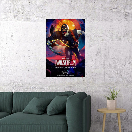 What If...? Full Character Movie 2021 Superheroes Poster Wall Art Print Home Wall Decor - xonomax