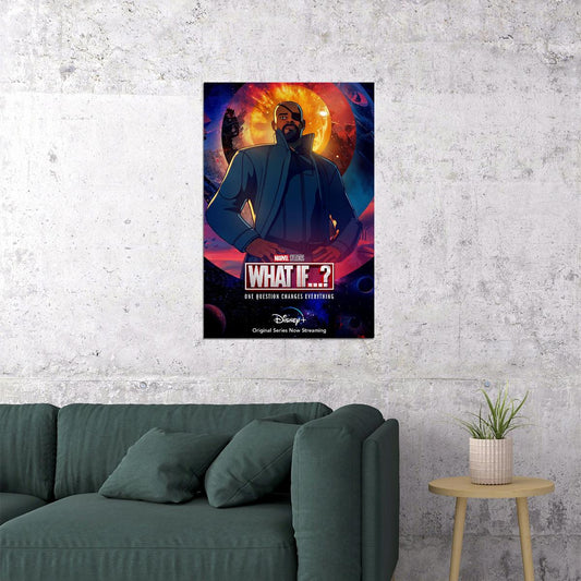 What If...? Full Character Movie 2021 Animation Poster Wall Art Print Home Wall Decor - xonomax