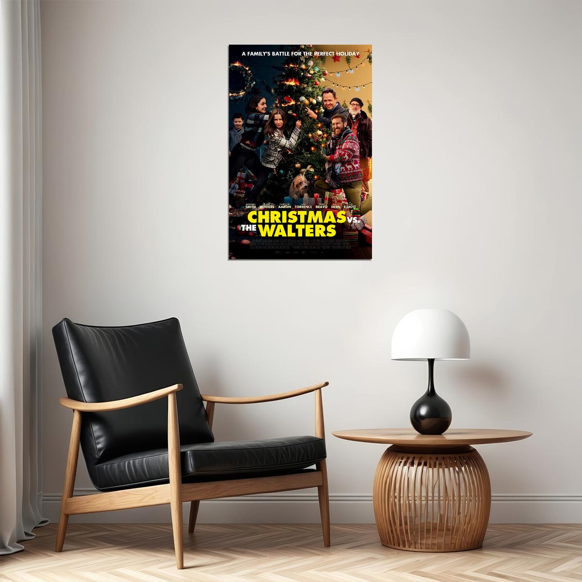 Christmas Vs. The Walters Movie 2021 Comedy Drama Poster Wall Art Print Home Wall Decor - xonomax