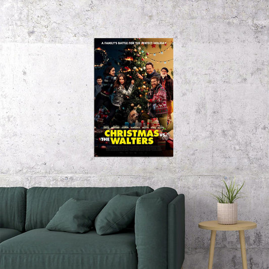Christmas Vs. The Walters Movie 2021 Comedy Drama Poster Wall Art Print Home Wall Decor - xonomax