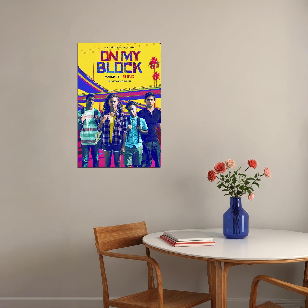 On My Block 2 Movie 2021 Action Drama Poster Wall Art Print Home Wall Decor - xonomax