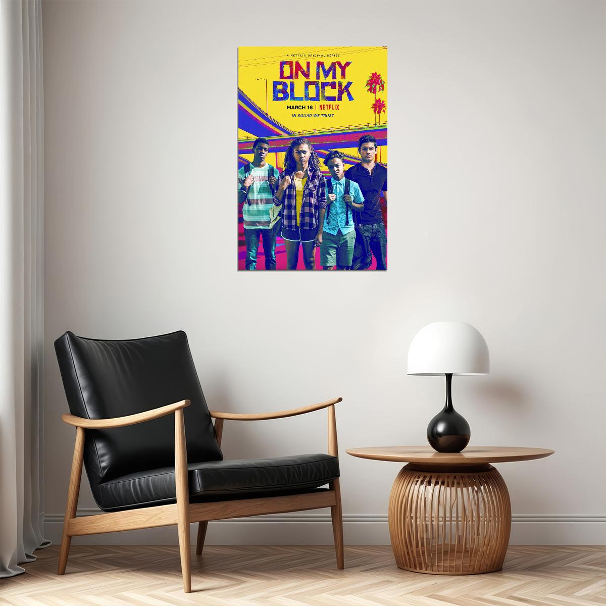 On My Block 2 Movie 2021 Action Drama Poster Wall Art Print Home Wall Decor - xonomax