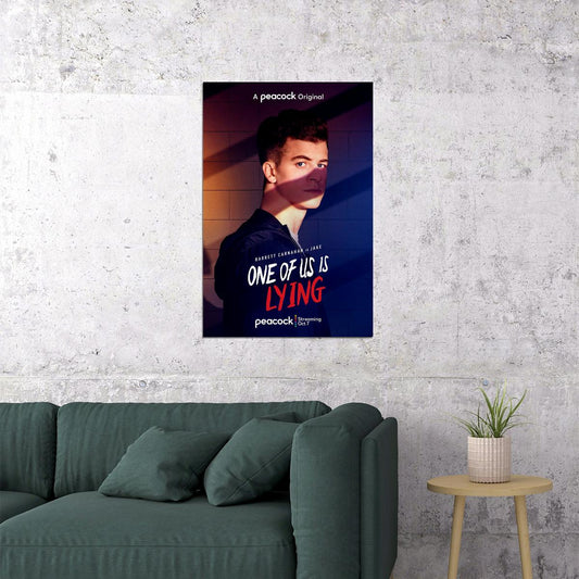 One Of Us Is Lying Full Character Movie 2021 Action Poster Wall Art Print Home Wall Decor - xonomax