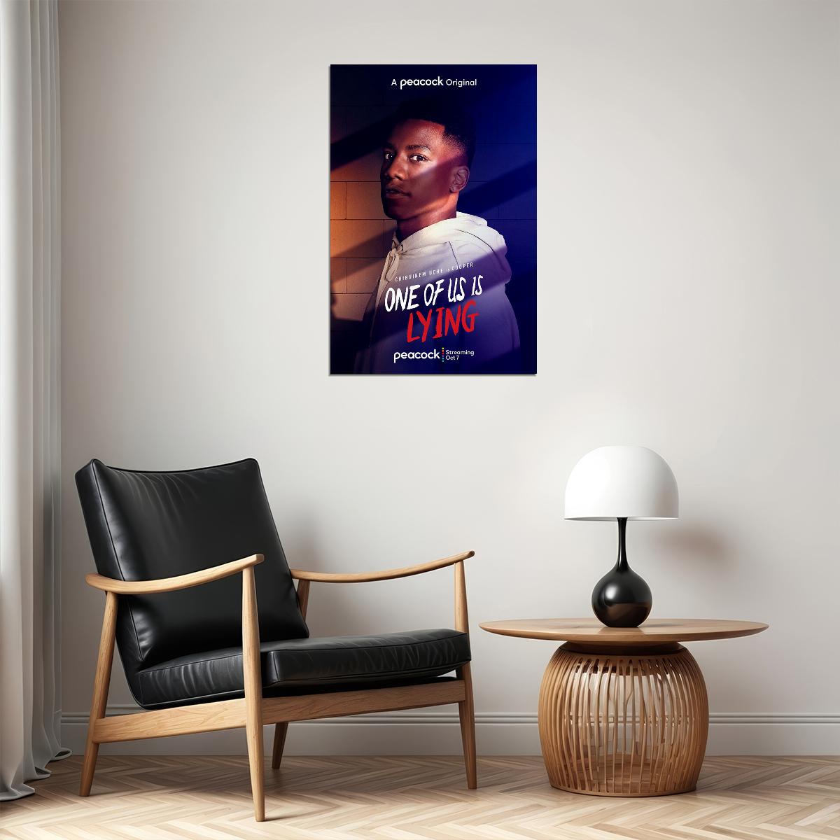 One Of Us Is Lying Full Character Movie 2021 Poster Wall Art Print Home Wall Decor - xonomax