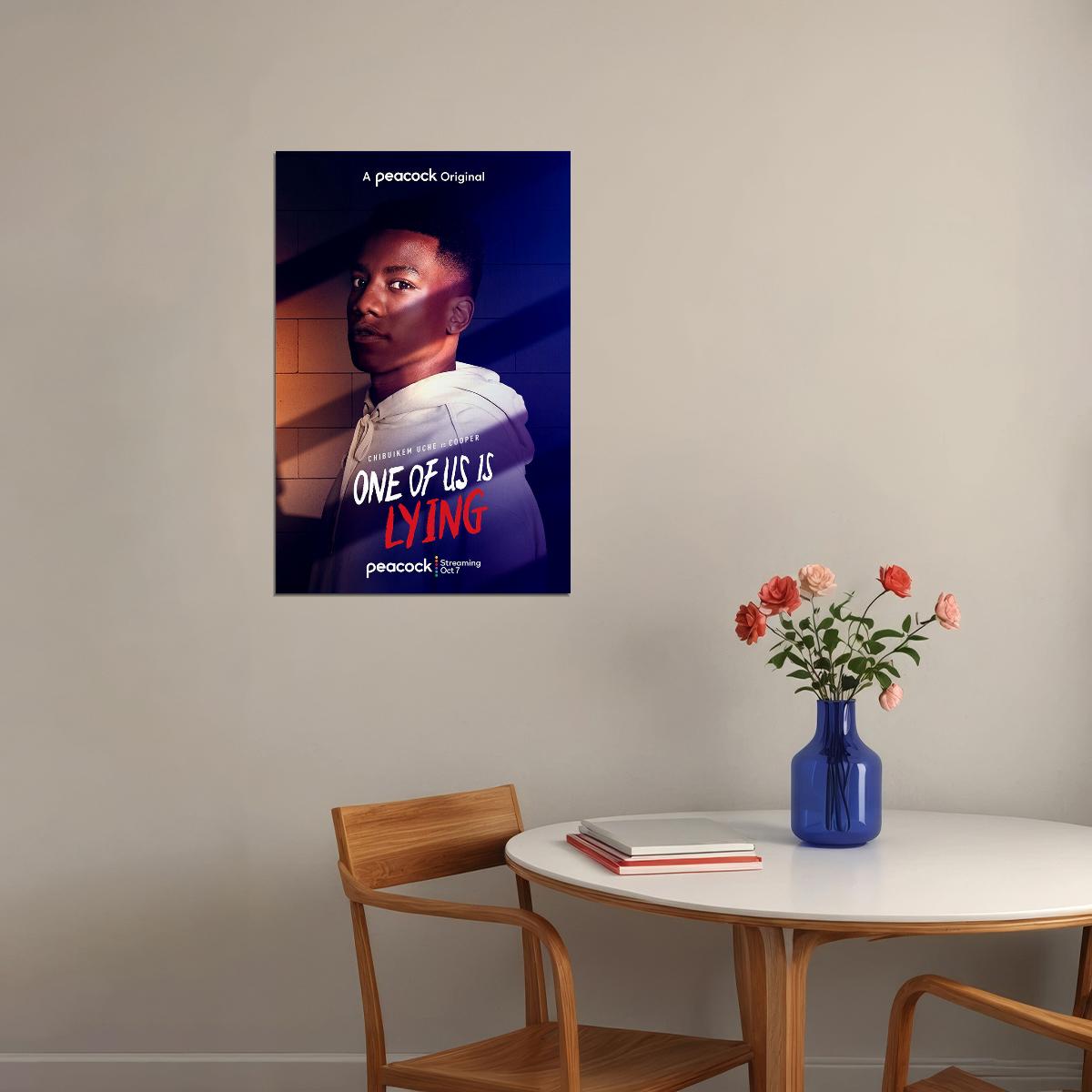 One Of Us Is Lying Full Character Movie 2021 Poster Wall Art Print Home Wall Decor - xonomax