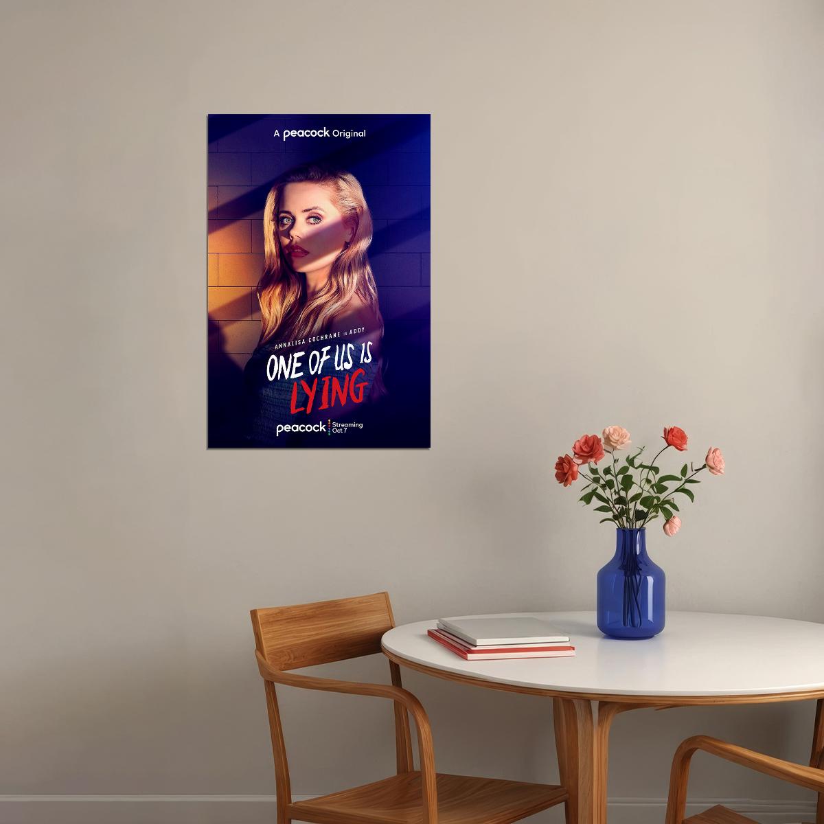 One Of Us Is Lying Movie Drama Mystery Crime Poster Wall Art Print Home Wall Decor - xonomax
