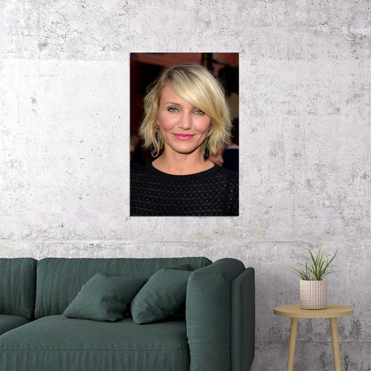 Cameron Diaz Young 80's 90's Teen Tv Movie Poster Wall Art Print Home Wall Decor - xonomax