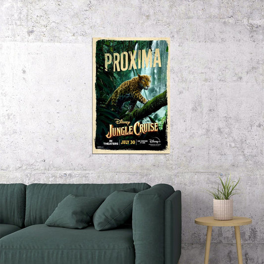 Jungle Cruise Full Character Movie 2021 Theatre Poster Wall Art Print Home Wall Decor - xonomax