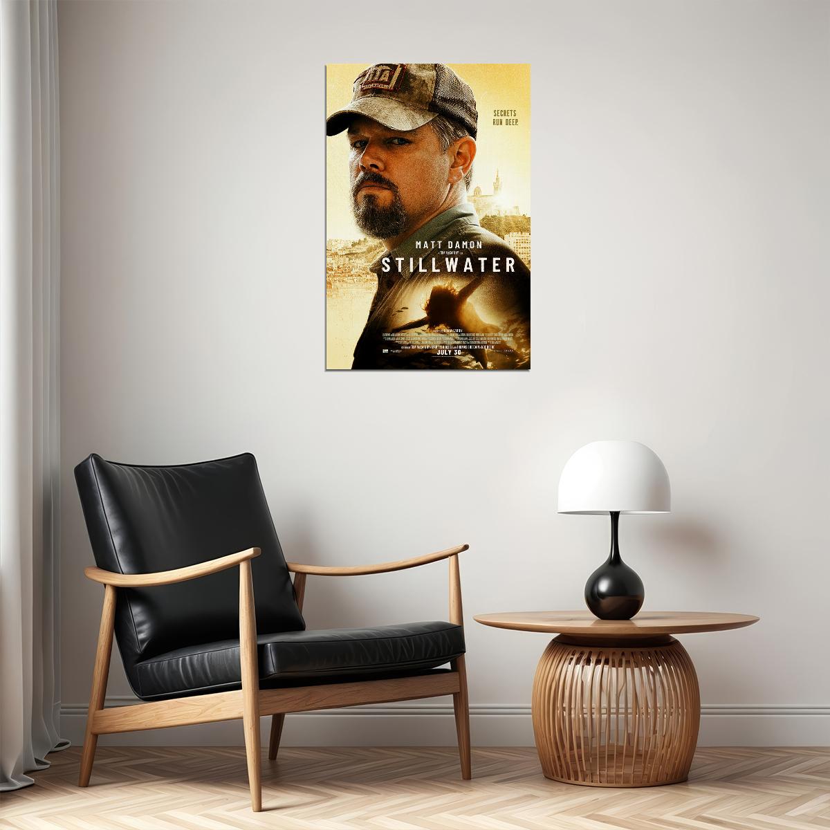 Stillwater Movie 2021 Crime Drama Thriller Poster Wall Art Print Home Wall Decor - xonomax