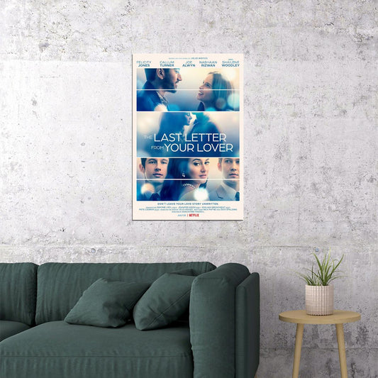 The Last Letter From Your Lover Movie 2021 Drama Poster Wall Art Print Home Wall Decor - xonomax