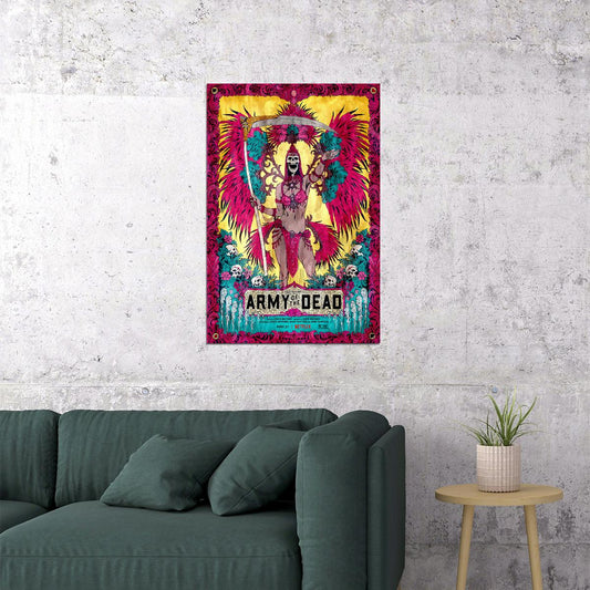 Army Of The Dead Movie 2021 Action Horror Crime Poster Wall Art Print Home Wall Decor - xonomax