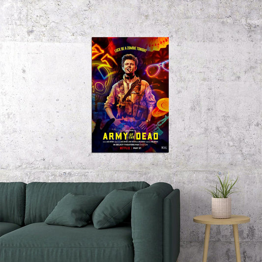 Army Of The Dead Movie 2021 Action Excitement Poster Wall Art Print Home Wall Decor - xonomax