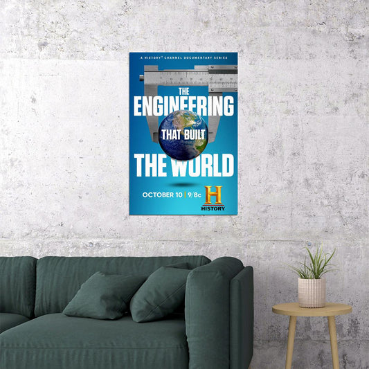 The Engineering That Built The World Movie 2021 Poster Wall Art Print Home Wall Decor - xonomax