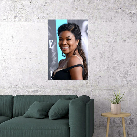 Gabrielle Union Tv Series Actress Singer Actor Poster Wall Art Print Home Wall Decor - xonomax