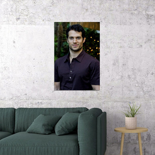 Henry Cavill Celebrity Cinema Actress Star Actor Poster Wall Art Print Home Wall Decor - xonomax