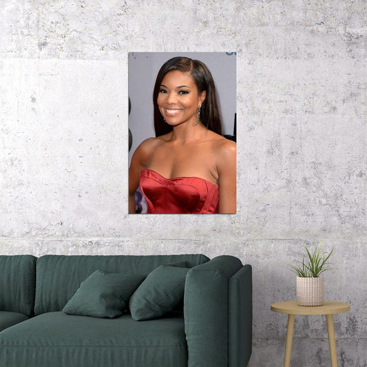 Gabrielle Union Celebrity Cinema Actor Idol Poster Wall Art Print Home Wall Decor - xonomax
