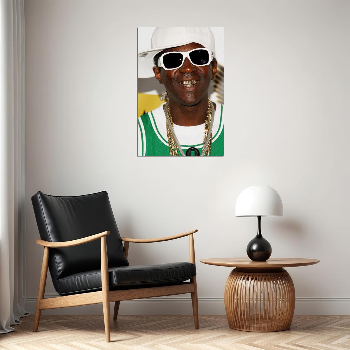 Flavour Flav Celebrity Rapper Music Singer Poster Wall Art Print Home Wall Decor - xonomax