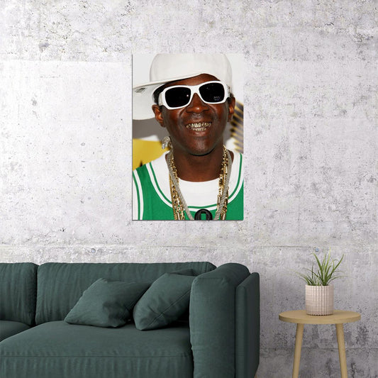 Flavour Flav Celebrity Rapper Music Singer Poster Wall Art Print Home Wall Decor - xonomax