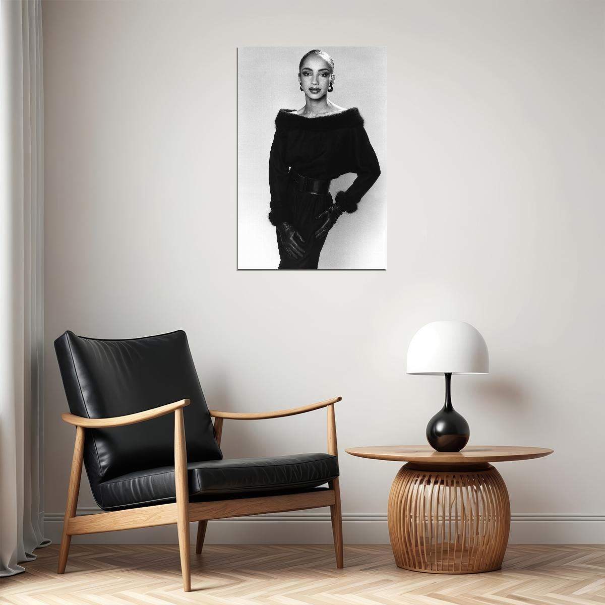 Sade 80's 90's Singer Music Producer Composer Poster Wall Art Print Home Wall Decor - xonomax